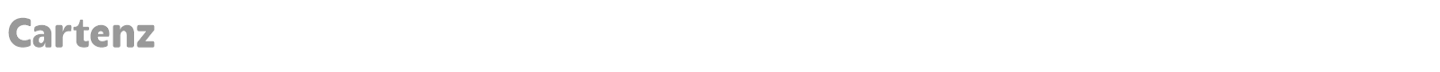 Cartenz font preview
